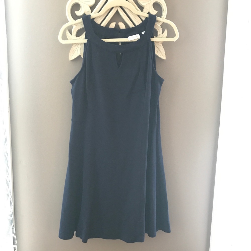 Navy Sleeveless Dress